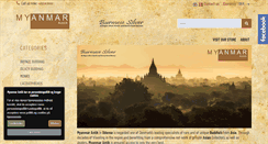 Desktop Screenshot of myanmar-antik.dk